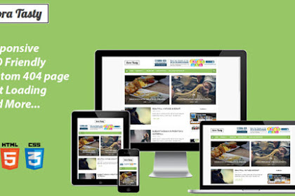 Sora Tasty Blogger Templates