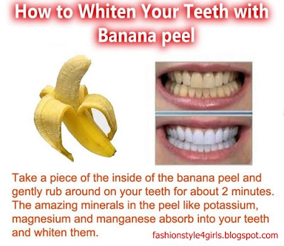 Banana Benefits | Banana Peel For Whitening Teeth | Fruits Beauty Tips 