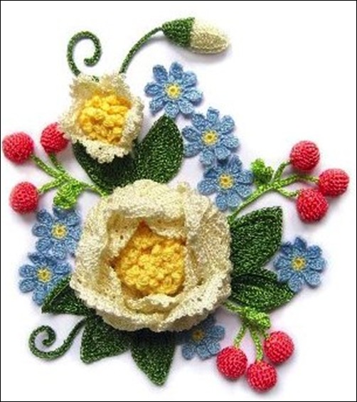 crochet flowers