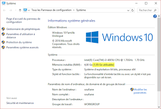 augmenter ram utilisable windows 7, utiliser toute la ram windows 10, ram utilisable windows 10, utiliser toute sa ram windows 7 32bit, comment utiliser toute sa ram windows 7, memoire utilisable windows 7 32bit, comment utiliser toute sa ram windows 8, comment augmenter sa memoire ram, utiliser toute sa ram windows 10, Augmenter la « Mémoire utilisable, Augmenter la ram utilisée de son pc, La mémoire utilisable peut être inférieure à la mémoire installée, Tuto Windows | Comment utiliser toute votre mémoire RAM, Problème 2.75go de ram utilisable sur 4go, Memoire utilisable-Probléme résolu - Windows 7, Optimiser la mémoire vive de Windows 7