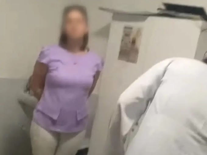 FURDUNÇO: Mulher de ginecologista sente ciúmes e agride paciente em consultório médico; VEJA VÍDEO