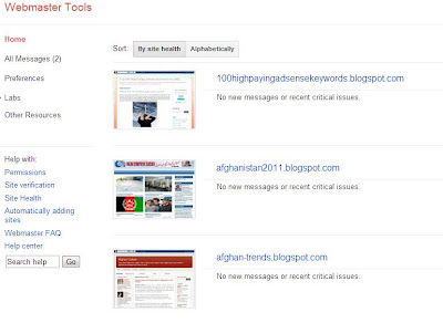 blogger sitemap to Google2