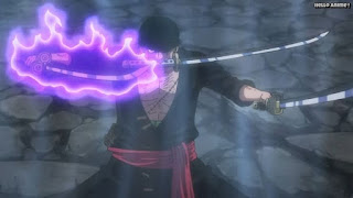 ワンピースアニメ 1018話 ロロノア・ゾロ 黒縄大龍巻 Roronoa Zoro | ONE PIECE Episode 1018