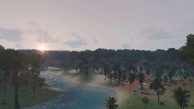 arma3で熱帯雨林を再現するマップMOD