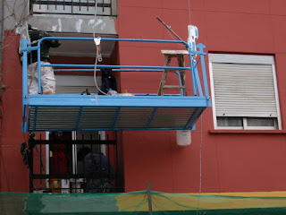 Reparación y pintura de fachada exterior