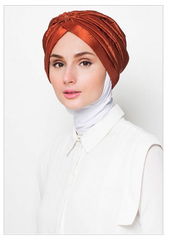 Tutorial Hijab Modern Turban Pesta Simple, Model Terbaru 