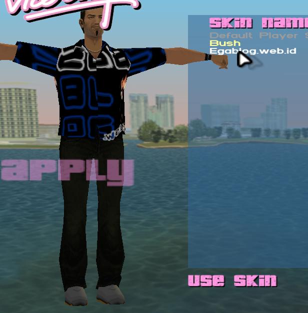 TECH.: Ganti Skin Player GTA Vice City egazf