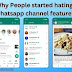 Why have People started hating WhatsApp channel feature?