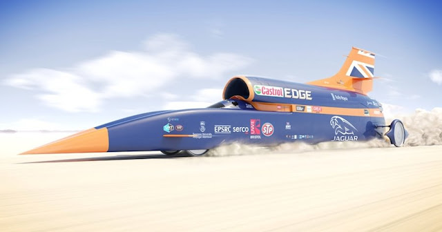 最高速度1609キロ！？超高速自動車「ブラッドハウンドSSC」を発表！