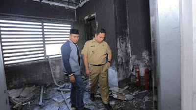 Pasca Kebakaran, RSUD Kota Tangerang sementara berhenti beroperasi 