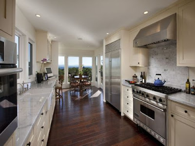 Luxury Kitchen Montecito Ocean View House