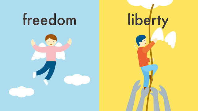 freedom と liberty の違い