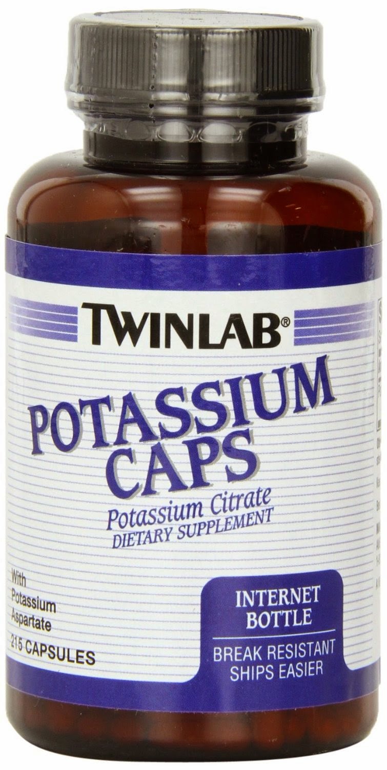 Twinlab Potassium Capsules, 215 Count