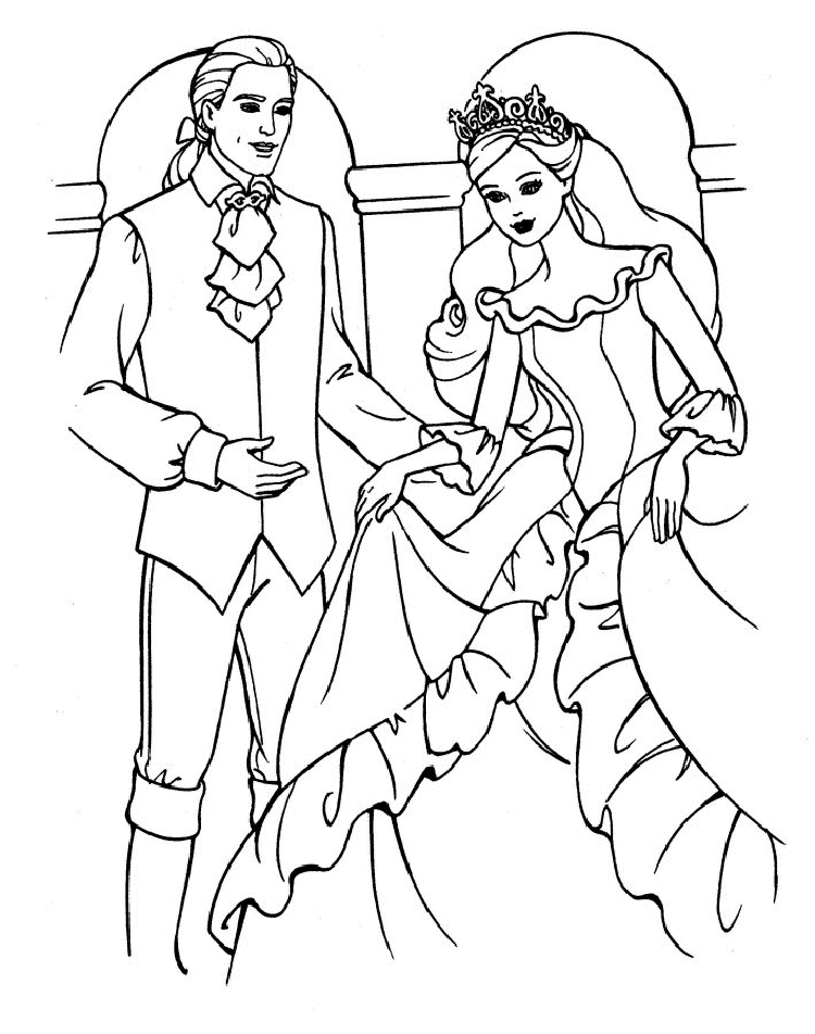Download Barbie Coloring Pages