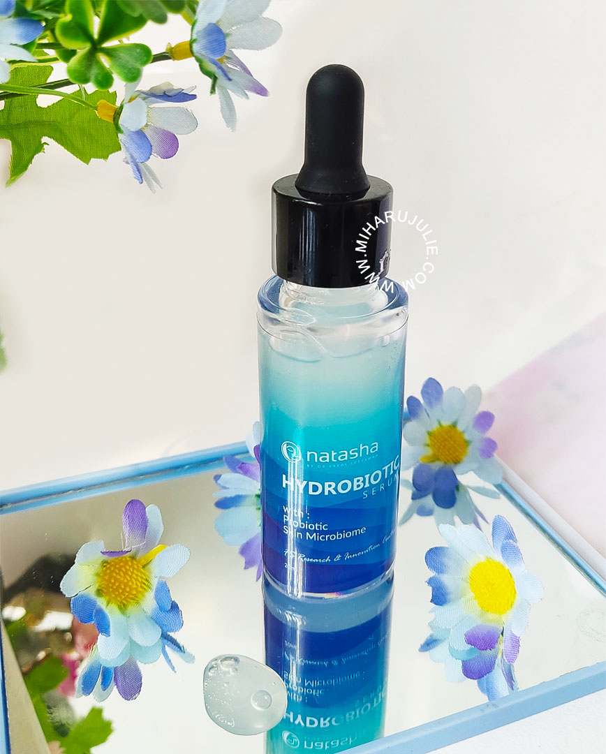 NATASHA HYDROBIOTIC SERUM, serum wajah dengan kandungan Prebiotics dan Probiotics