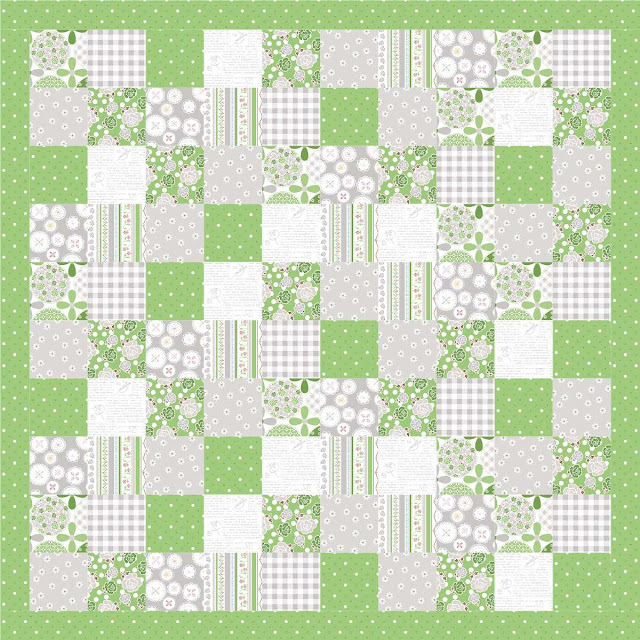 Polka Dot Stitches quilt pattern