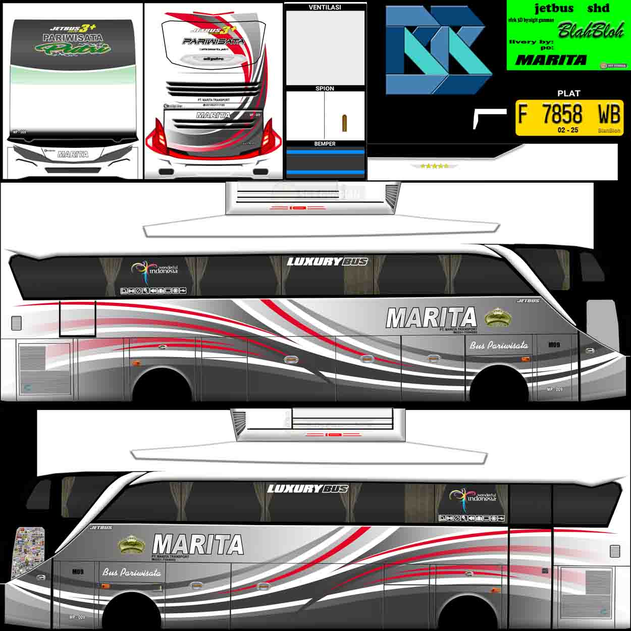 livery bus marita bussid