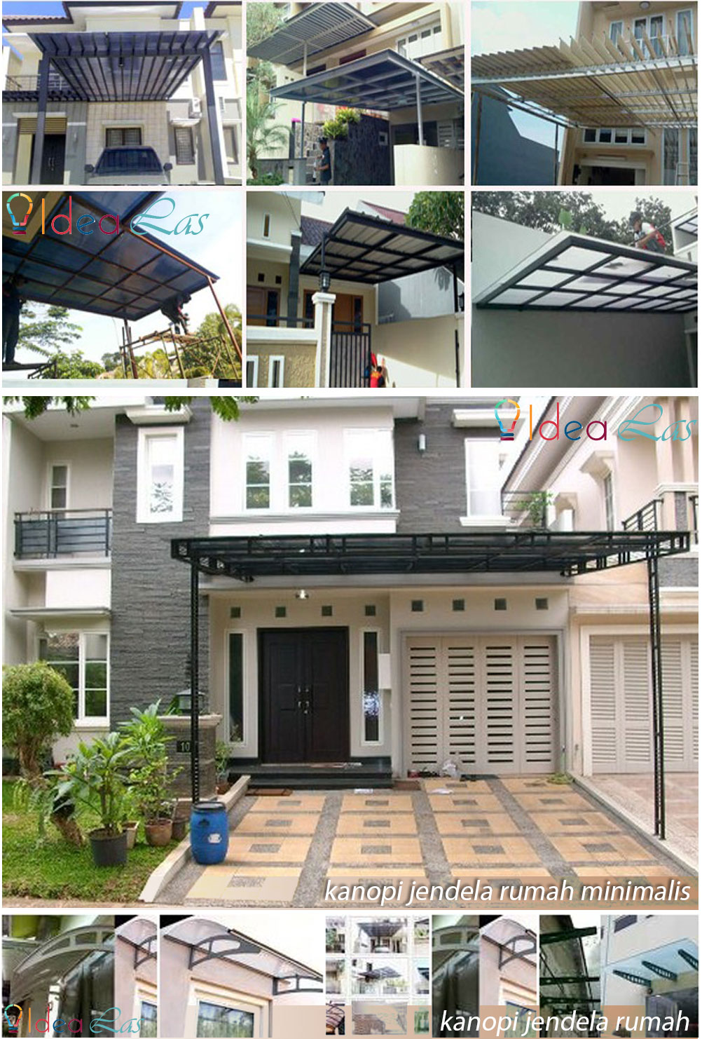 Kanopi Rumah IDEA STEEL