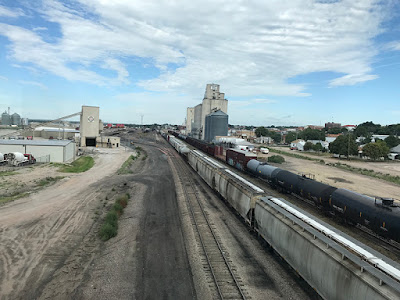 Trains in McCook, Nebraska (pop 8,000)