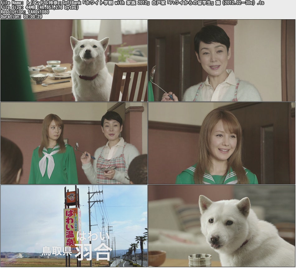 Tvcm Cut Hd Cm トリンドル玲奈 Softbank ホワイト学割 With 家族 12 白戸家 ハワイからの留学生 篇 12 02 30s Tvcm Cut Hd Cm トリンドル玲奈 Softbank ホワイト学割 With 家族 12 白戸家 ハワイからの留学生 篇 12 02 30s