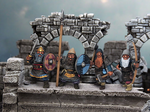 Northstar Miniatures: Plastic Fantasy Dwarf Infantry