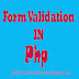 Form Validation in Php