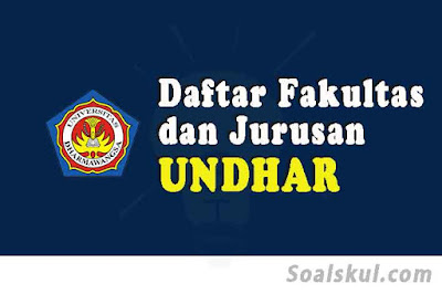 daftar fakultas jurusan undhar