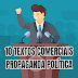 10 ideias de textos comerciais para propaganda política