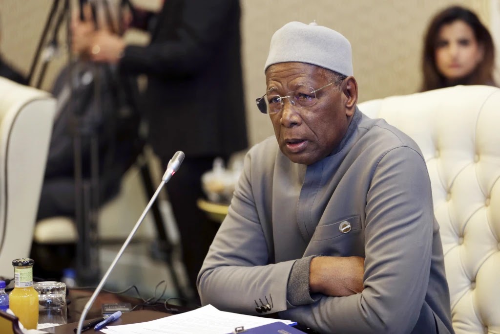 The U.N. envoy for Libya, Abdoulaye Bathily, lashed out at the country’s feuding parties and their foreign backers at a U.N. Security Council meeting Tuesday and then confirmed he had submitted his resignation.