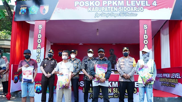 Percepat Pelaksanaan Vaksinasi, Polresta Sidoarjo Luncurkan Gerai Vaksinasi Mobile Presisi