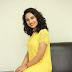  Pooja Ramachandran Hot Photos in Yellow Mini Dress at Inthalo Ennenni Vinthalo Movie Interview