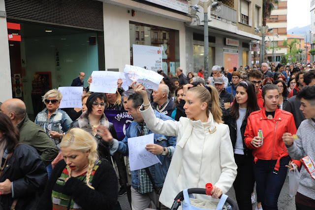 manifestación contra la sentencia a La Manada