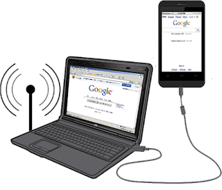 Cara Share Koneksi Internet Pc Ke Android Via Usb Puspita Blog