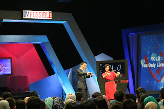 Merry Riana, Safir Senduk dan Edvan M Kautsar dalam Acara I'm Possible Metro TV : YOU ONLY LIVE ONCE