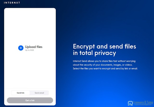 Internxt Send : un nouveau service gratuit pour partager des fichiers volumineux en toute sécurité et en toute confidentialité