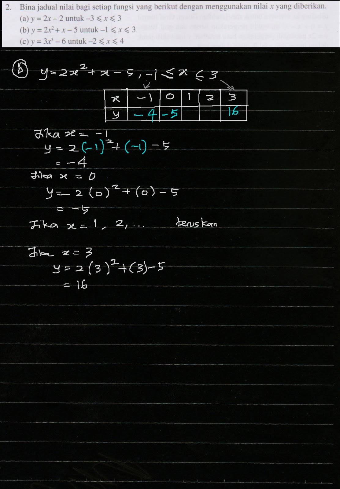 Contoh Soalan Matematik Tambahan Tingkatan 5 - Contoh Waouw