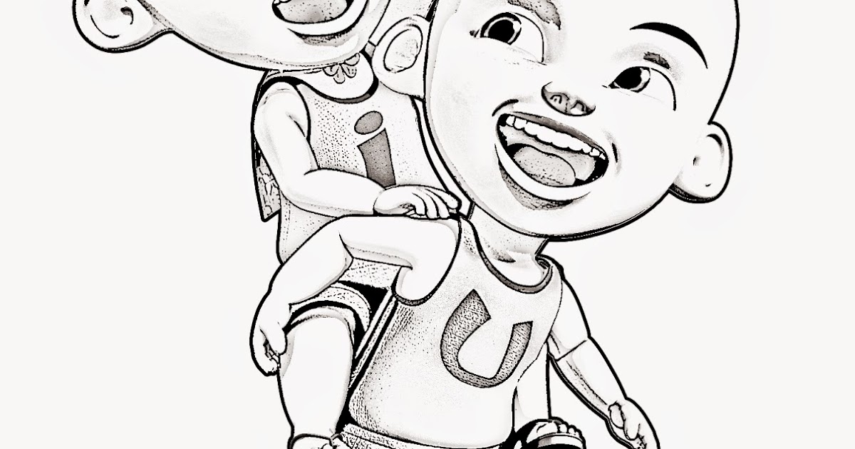 Gambar Mewarnai Ipin Upin ~ Gambar Mewarnai Lucu | Free ...