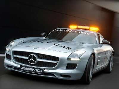 2010 Mercedes-Benz SLS AMG F1 Safety Car Front Angle View