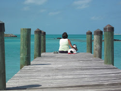 Pier at Sampson Cay