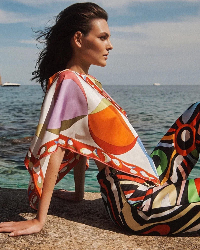 Artistic director Camille Miceli unveils first campaign for Pucci La Grotta Azzurra 2022 collection