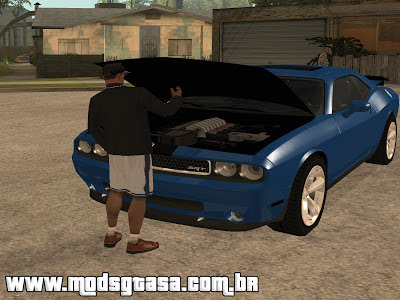 Abrir Porta Malas com as Mãos para GTA San Andreas