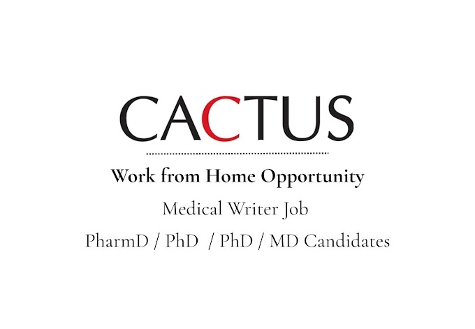 Medical Writer (Publications) Job – Work from Home Opportunity