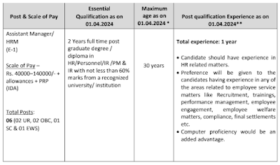 IRCON Assistant Manager Jobs 2024