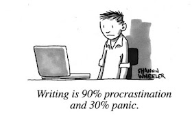 Writing is 90% Procrastination and 30% Panic