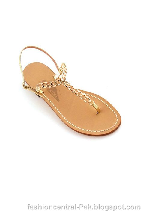 FashionCentral.Pak: Female Flat Sandals 35 Models for Summer 2012