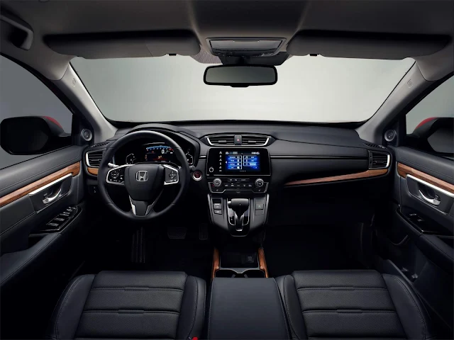 Novo Honda CR-V 2019 - interior