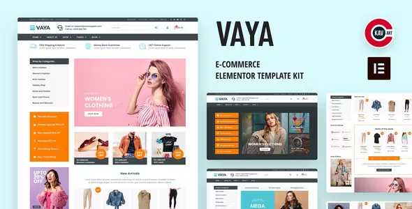 Best E-commerce Elementor Template Kit