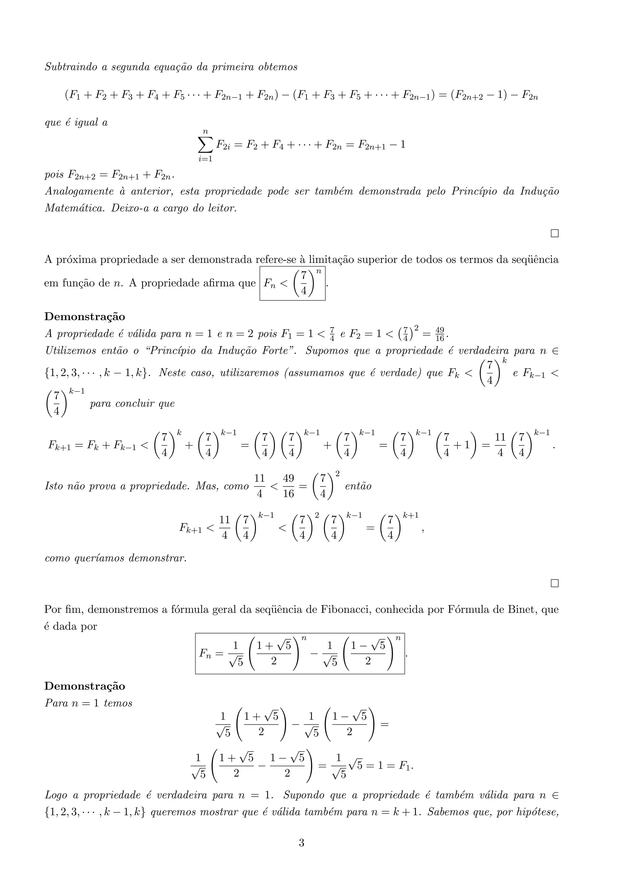 Como usar a sequência de Fibonacci