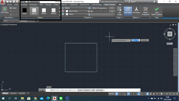 Tutorial Cara Membuat Arsiran atau Hatch di Autocad