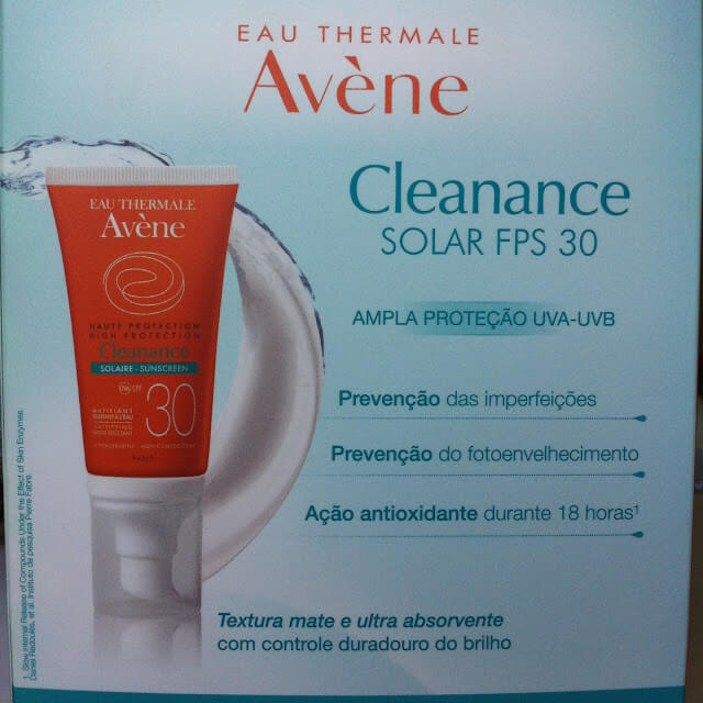 Protetor Solar Cleanance Avene